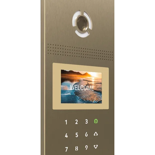 Вызывная панель IP-домофона BAS-IP AA-12FB GOLD Вызывная панель IP-домофона BAS-IP AA-12FB GOLD
